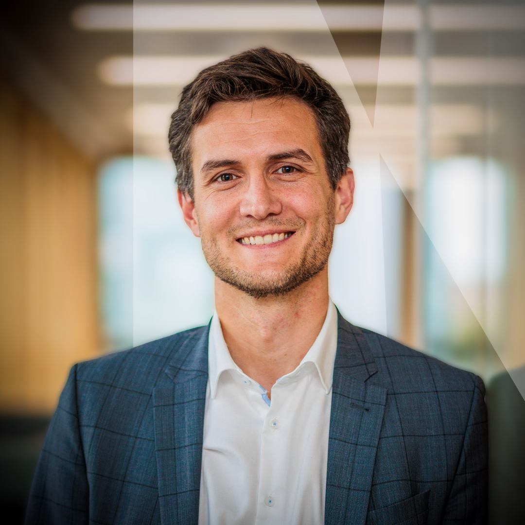 Portrait d'entreprise de Grégoire Dupuis souriant