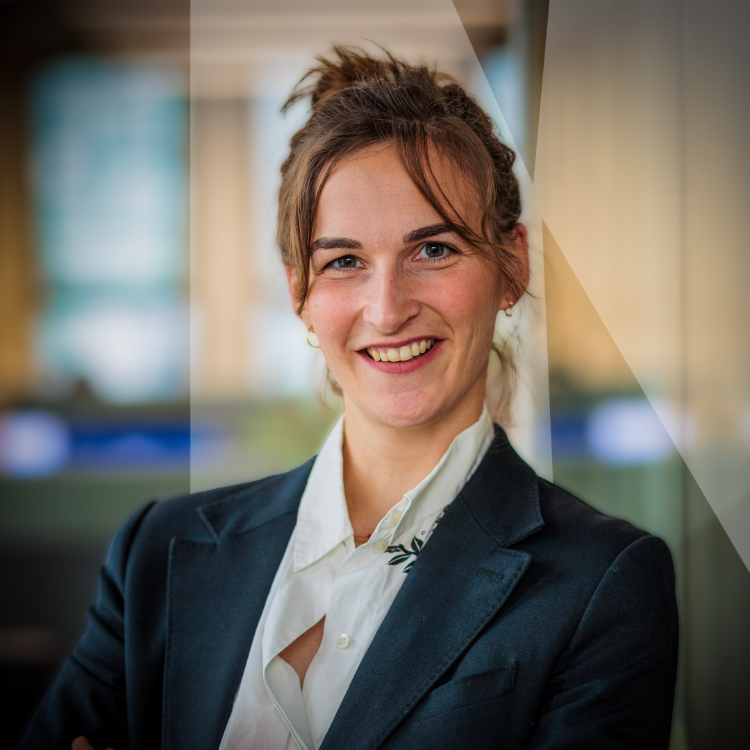 Portrait d'entreprise de Elisabeth de Halleux souriante