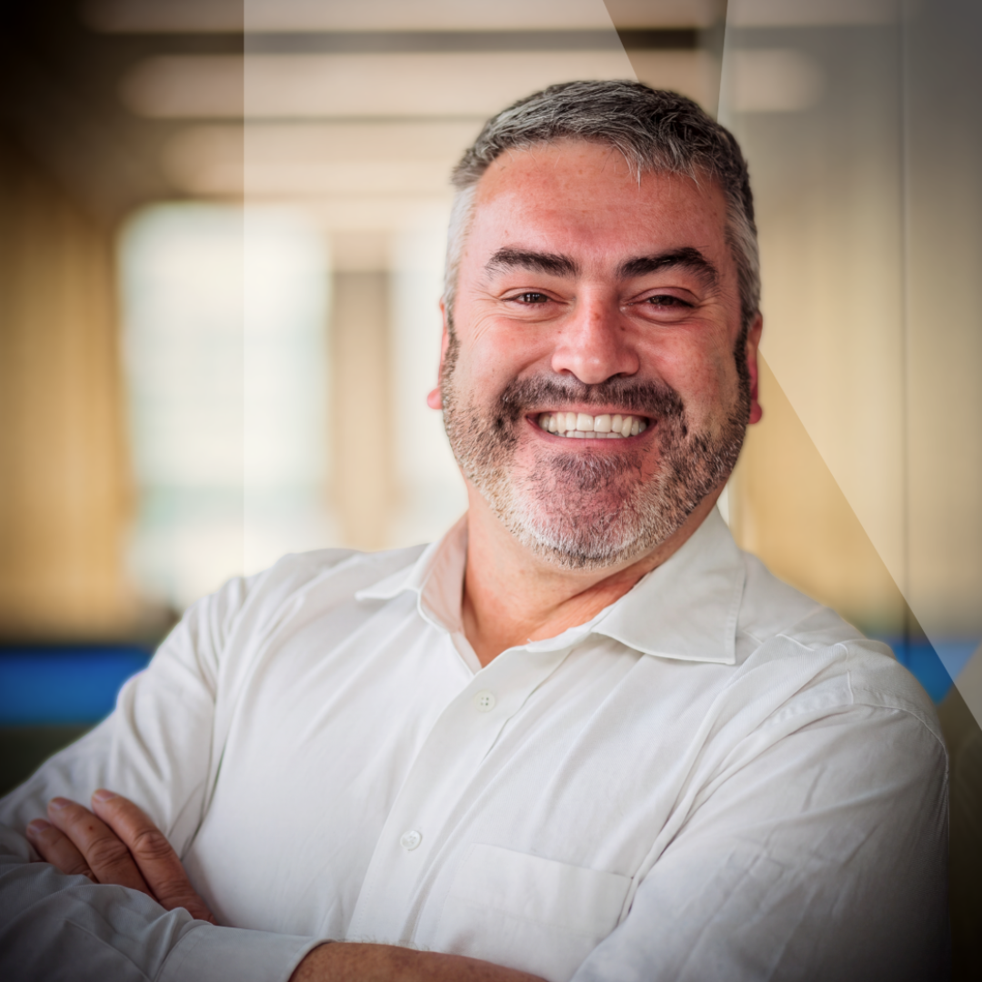 Portrait d'entreprise Fabrice Carosella souriant